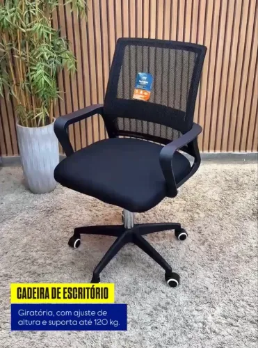 CADEIRA REGULÁVEL PRA ESCRITÓRIO ?