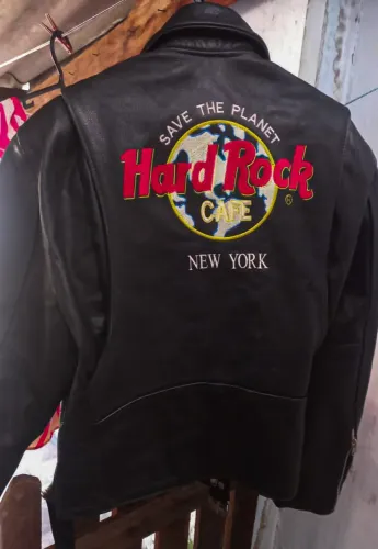 Jaqueta Hard Rock - 100% couro