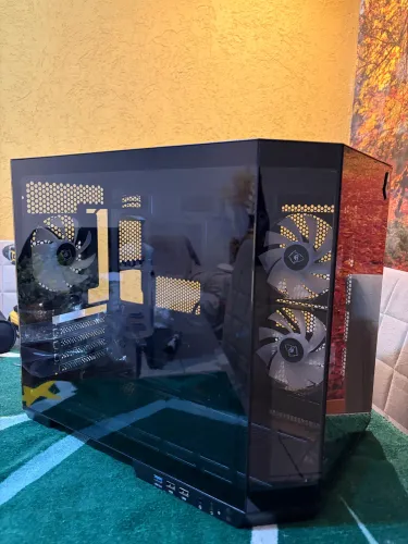 Gabinete gamer aquário Cv700L 3 fans ARGB, zerado