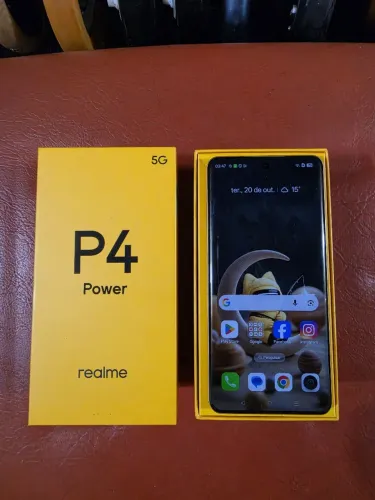 Celular Realme P4 Power 5g 256gb 18gb ram bateria de 10mil mAh ANALISO TROCAS POR VIOLÃO!