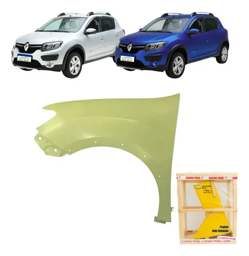 Paralama Sandero Stepway 2015 16 17 A 20 21 22 23 24 2025 Le