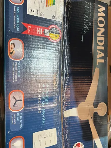Ventilador de teto maxi air branco 110V mondial