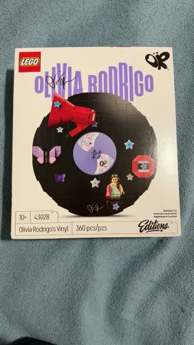 Olivia Rodrigo Lego - Modelo disco de vinil