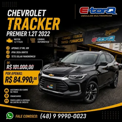 Chevrolet Tracker Premier 1.2 Turbo 12V Flex AUT 2022