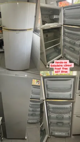 Geladeira frost Free Cônsul, 407 litros