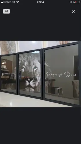 Quadros A3 com personalização 