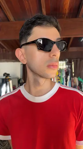 Óculos de Sol Masculino Bat Proteção UV