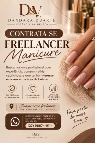 Precisa se de manicure