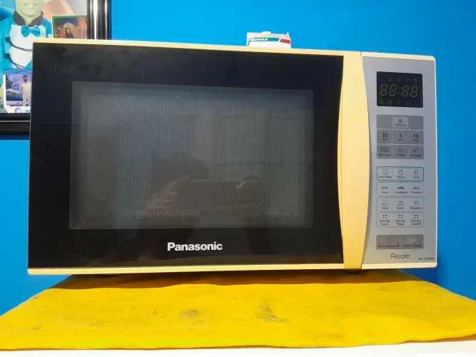 Micro-ondas com defeito 
