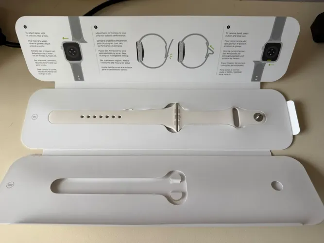 Acessórios Originais Apple - Pulseira Apple Watch, Cabo USB-C e Carregador