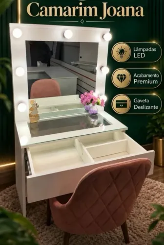 Camarim Joana em mdf entrega grátis