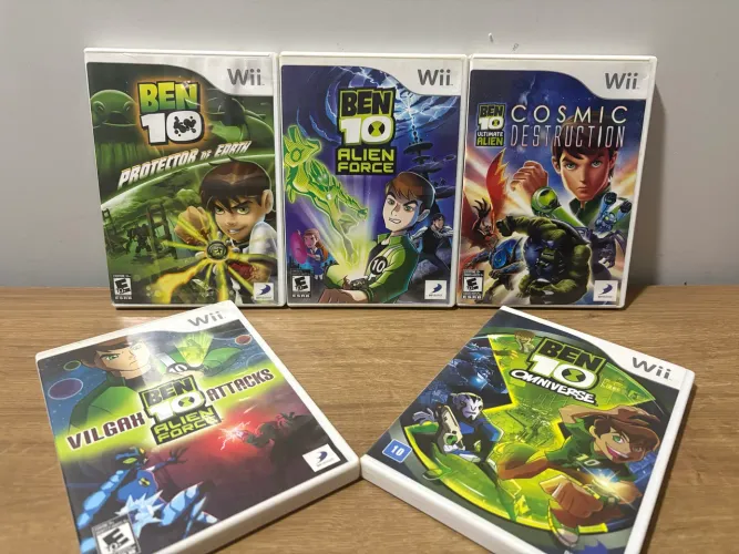 Coleção completa ben 10 Nintendo wi