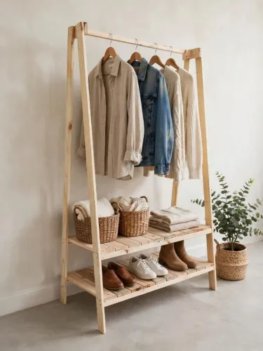 Teles Pallet, móveis rústicos. Arara, roupeiro, mesa, banco, balcão painel divisória.