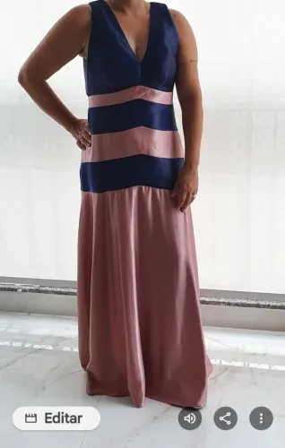 Vendo lindo vestido tafetá