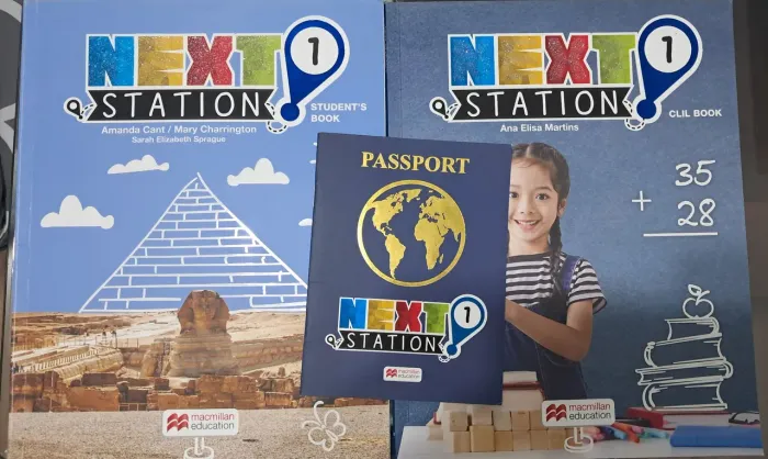 Livros Next Station 1 student's