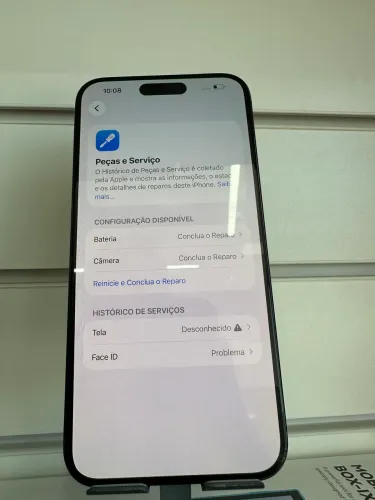 iPhone 15 pro max 512gb com detalhes