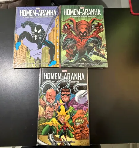 Homem Aranha Marvel Vintage 3 volumes