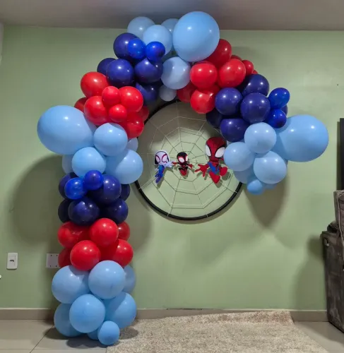 Decoração homem aranha