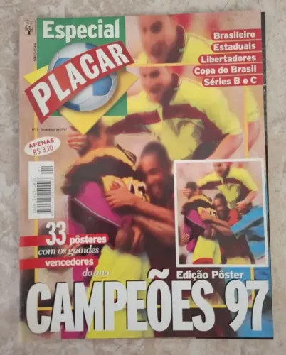 Revista Placar Edição Dos Campeões 97 - 33 Pôsteres
