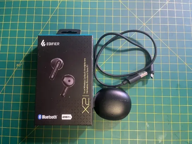 Fone De Ouvido Sem Fio Edifier X2 Game Mode Redução De Ruído