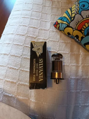 Válvula de Potência Sylvania Gold Brand 6080 NOS