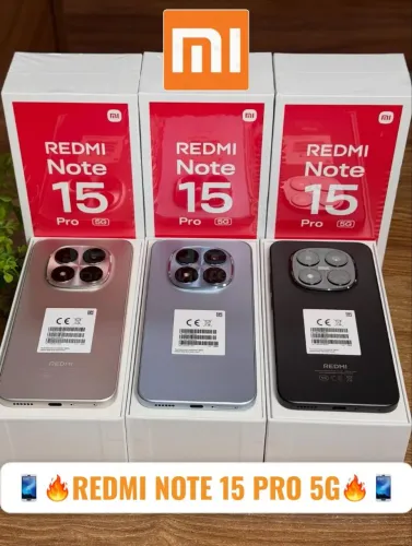 REDMI NOTE 15 PRO 5G 256GB 8GB RAM GLOBAL