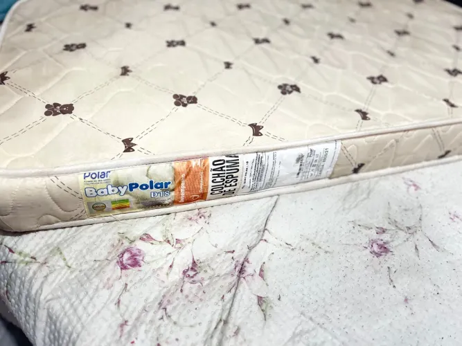 colchão de berço 1,30x70cm