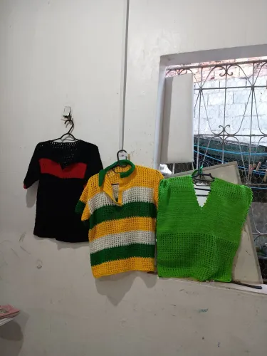 Blusas de crochê