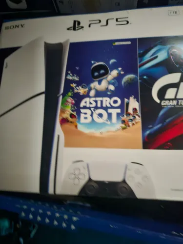 Ps5 slim 1 tera último modelo passo cartão