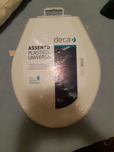 Assento Sanitário Deca Universal Branco - NOVO Lacre Original