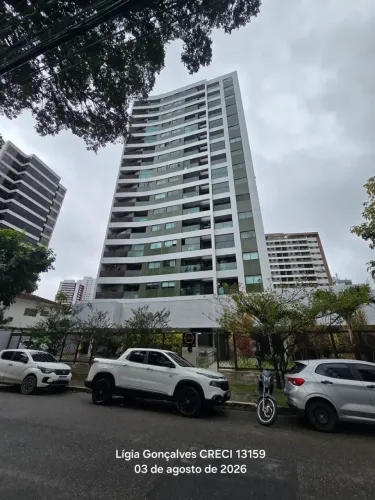 Alugo apartamento com 48m2, 2 quartos, suíte Mobiliado no Espinheiro - Recife - PE