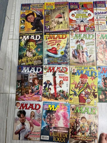 Coleção de revista Mad 23 exemplares