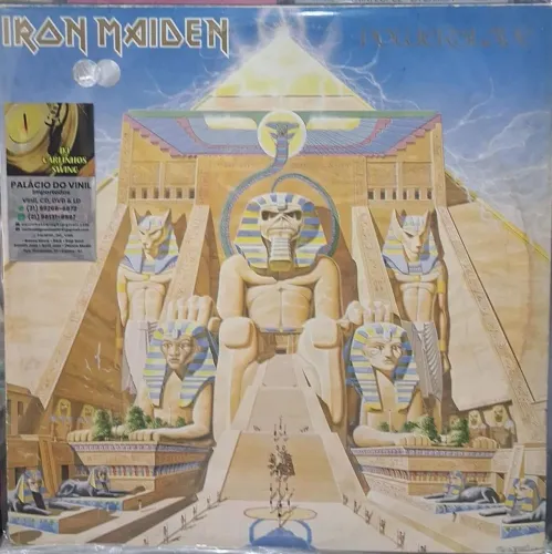 LP IRON MAIDEN - POWERSLAVE