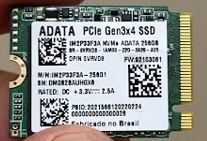 SSD M2 de 256GB (notebook e pc)