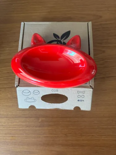 Comedouro cerâmica Pet - Gato