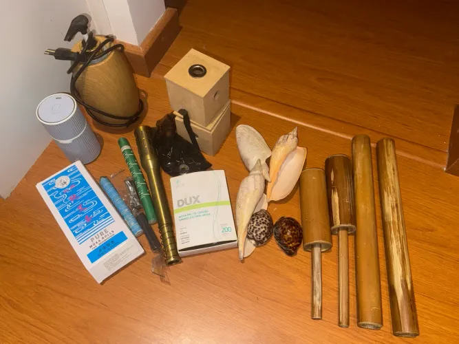MATERIAL MASSOTERAPIA COMPLETO