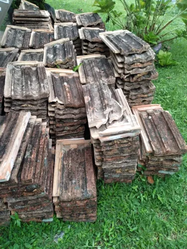 Telhas de cerâmica