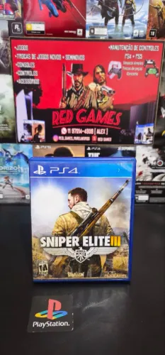 Jogo Sniper Elite 3 PS4