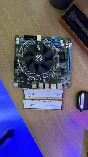 Placa mãe, Processador, Memória