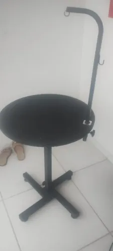 Mesa de  banho e tosa redonda toda regulável nova