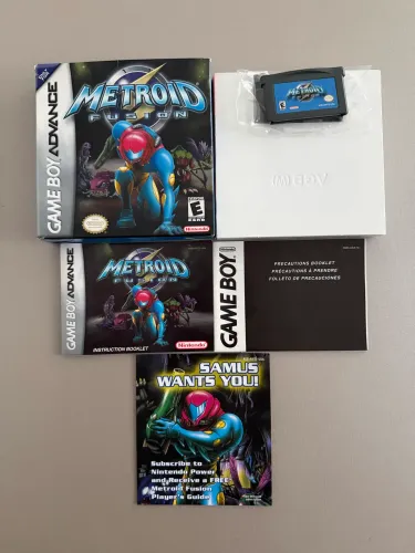 Metroid Fusion Gameboy Advance