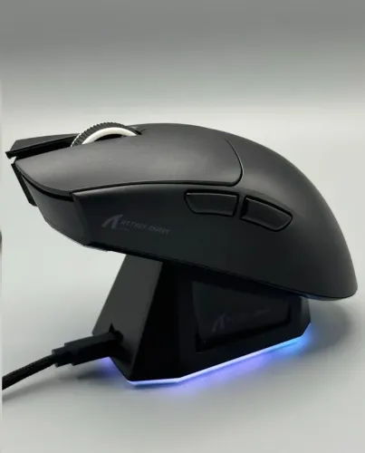 Mouse gamer Attackshark x11 lacrado @zathurainformatica