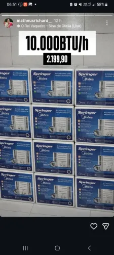 Ar condicionado 10.000btus