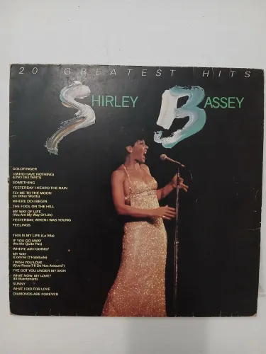 Lp Shirley Bassey 20 greatest hits usado