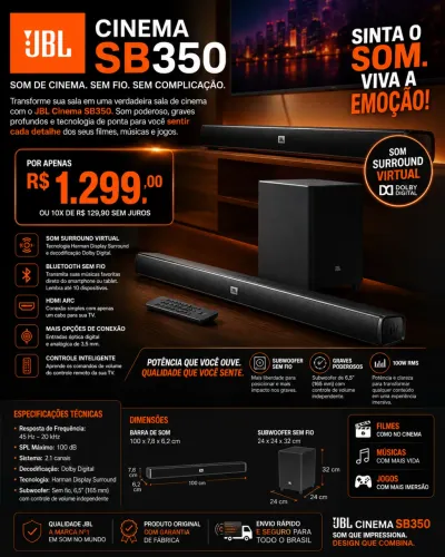 JBL Cinema System SB350