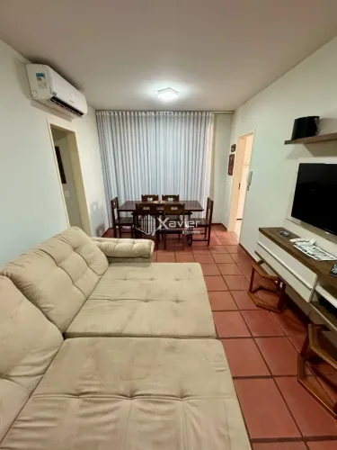 Apartamento Mobiliado a 50m da Praia do Morro, Guarapari - 2 Quartos, Reformado, com Vista