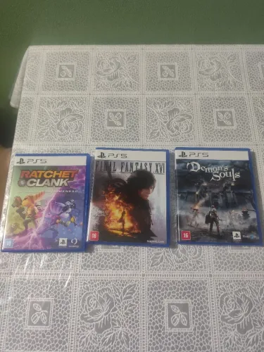 Midias físicas de Ps5