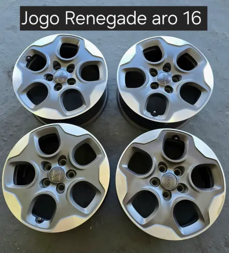 Jogo de roda Jeep Renegade aro 16 original