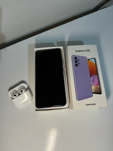 Samsung Galaxy A32 128GB - Excelente Estado, Caixa Original + Fone Bluetooth