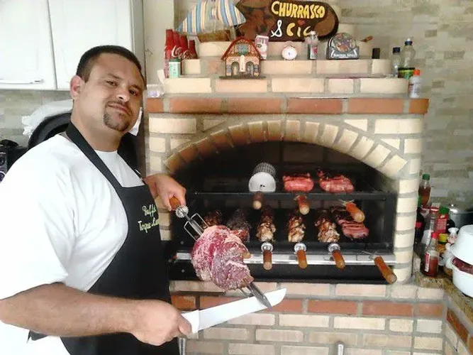 Churrasqueiro Profissional - LEVO RECHAUD!!!!!
